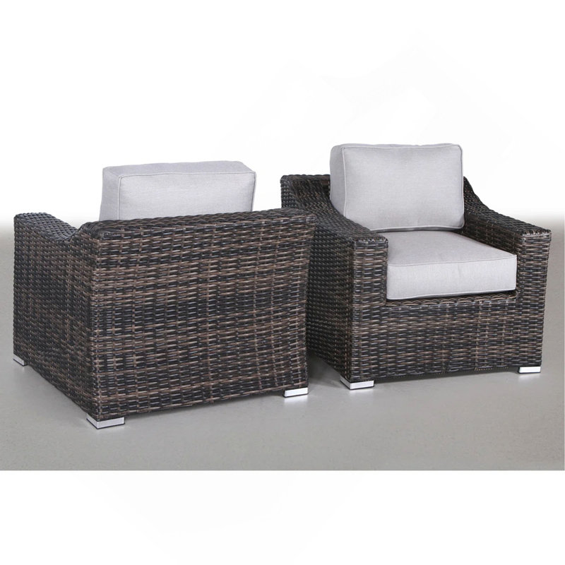 Chaise de patio avec coussins LSI 2