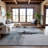 Premium Machine Washable Wayne AMF1097 Modern Rug-862260326