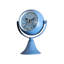 Analog Battery Tabletop Clock Blue