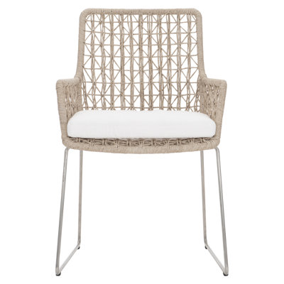 Carmel Outdoor Dining Armchair with Cushions
