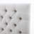 Elegant Bedroom Headboard, Queen Size, Grey Upholstery, Contemporary Look, Assembly Needed Upholstered Fabric Furniture, Included-140212161