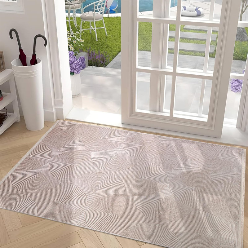 Soft Plush Area Rugs Non Slip Hallway Rug Large Bedroom Carpet Low Pile Acrylic Rug Floor Mat CN011, Rectangle 80 x 150 cm
