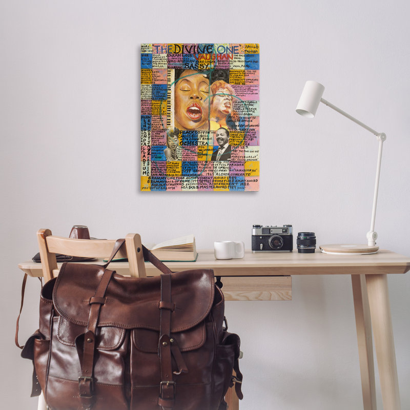 Art mural sur toile Sarah Lois, H 40 po x l 30 po