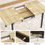 Extendable Antke Dining Table With 110-150cm Tabletop, Kitchen Wood Desk With 4-8 Seats, Space Saving-732236343-723508355