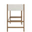Lit mezzanine simple avec bureau intégré, lit mezzanine rembourré en tissu molletonné