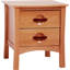 Berkeley 2 - Drawer Solid Wood Nightstand-20803762