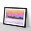 Mountain Through the Clouds - Picture Frame Painting Print-56860127-56860129