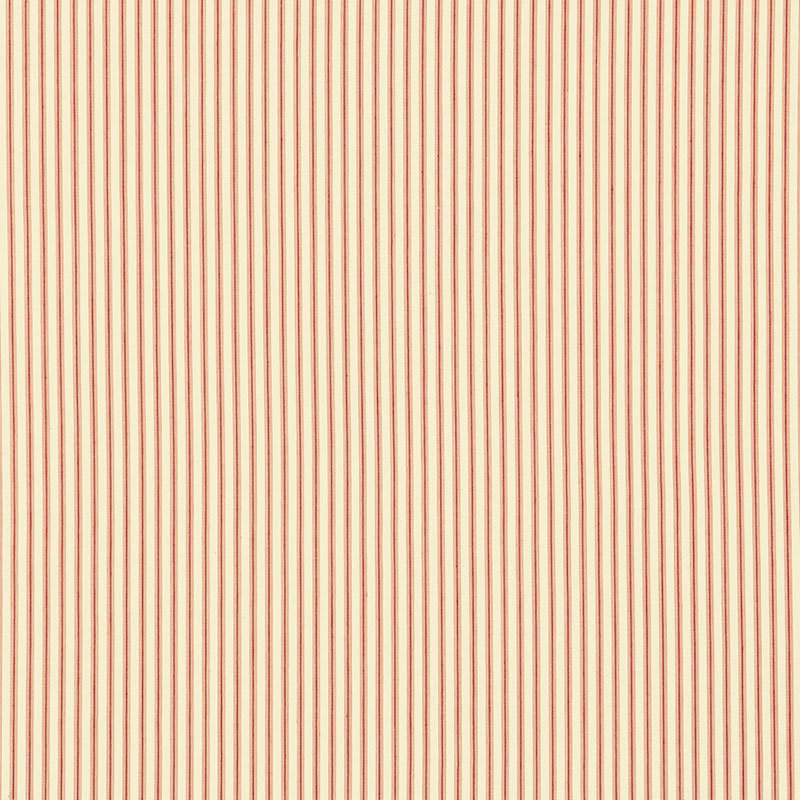 Wellfleet Ticking Stripe Fabric, Regatta Red
