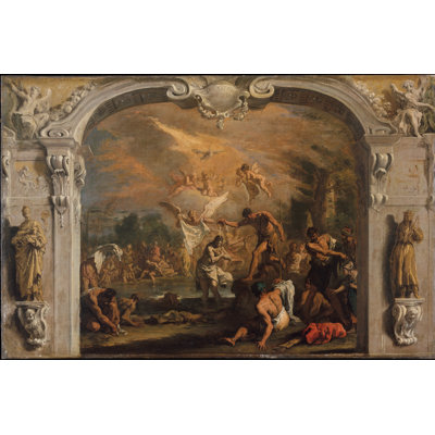 " The Baptist Of Christ " by Sebastiano Ricci