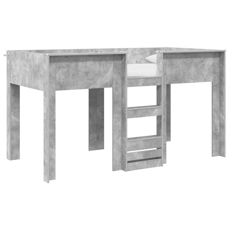 120 X 200cm Bulk Bed, Concrete Grey