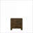 Merrilee Oak Finish 2-Drawer Bedroom Nightstand