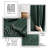 Complete 22 Piece Bathroom Accessory Set with Bath Rugs, Shower Curtain Set, Liner, and Hooks-95756589