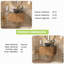 Meuble-lavabo mural simple 29,9 po avec plateau en marbre