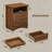 Classic Vintage 2 Drawer Nightstand