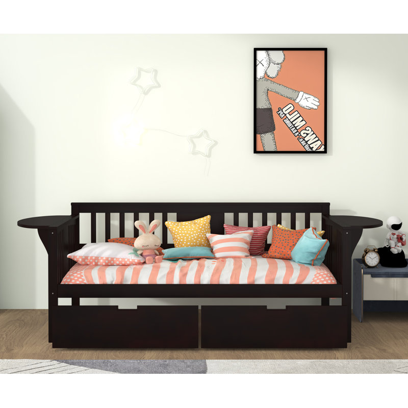 Lit pour enfant Hamrnand, Espresso