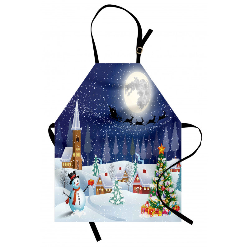 Christmas Bib Apron
