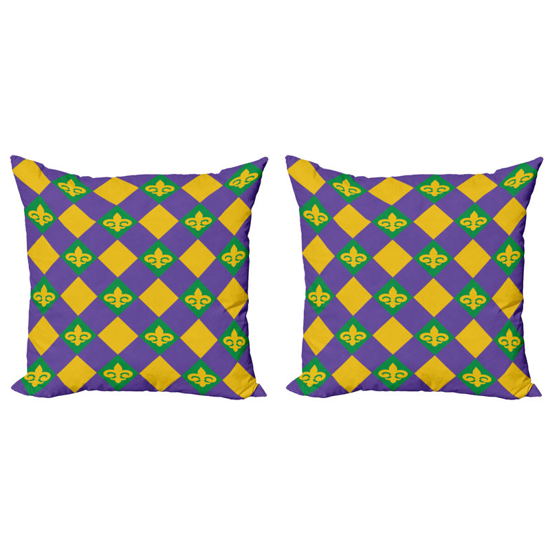 Geometric Reversible Pillow Cover, 20" x 20"