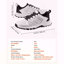 Chaussures d'entraînement croisées, chaussures de sport à largeur large, pointes larges US 9