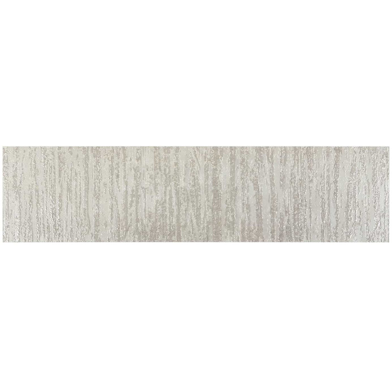 Twilight 12x48 Matte Metal Look Porcelain Tile, Deco Silver