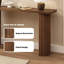 Console en bois cannelé Gennari-1201575755