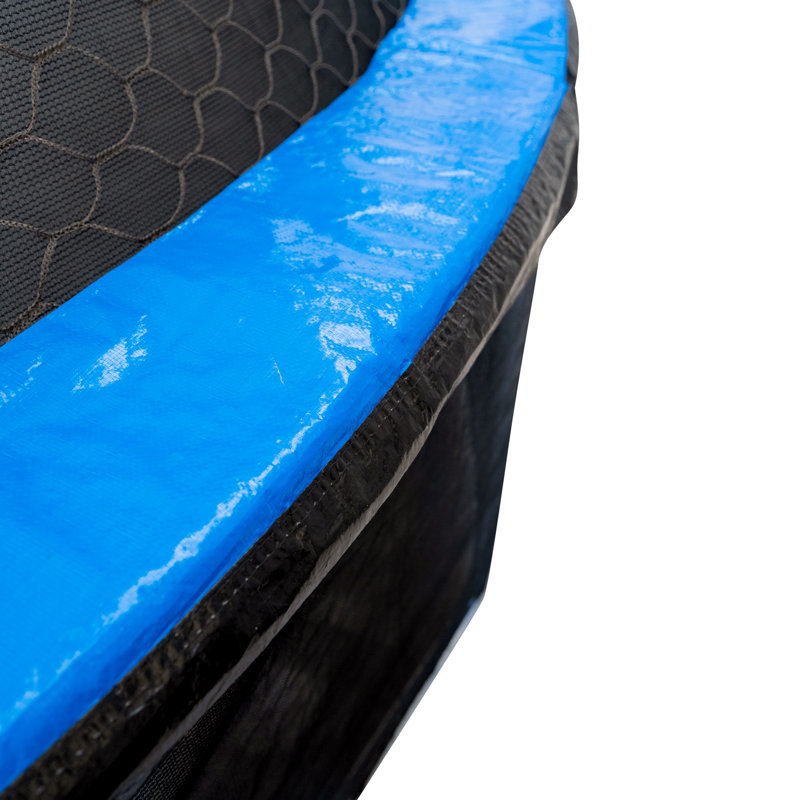 Trampoline de jardin rond de 12 pi avec enceinte sécuritaire Kinertial