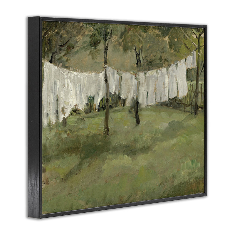 Art abstrait de giclée encadrée noire avec lettrage et doublure, Giclée encadrée noir minuit, H 24 po x l 30 po