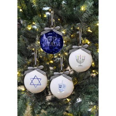 6.25'' Handmade Glass Ball Ornament