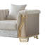 Chaise Dunleavy crème