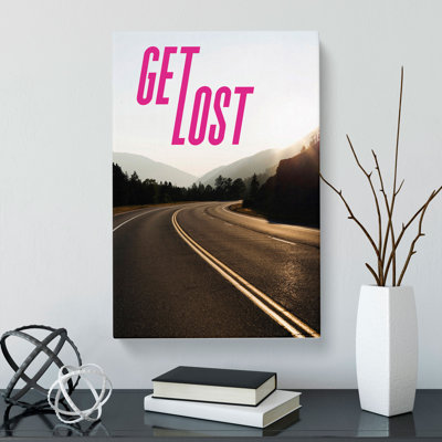 Get Lost - Wrapped Canvas