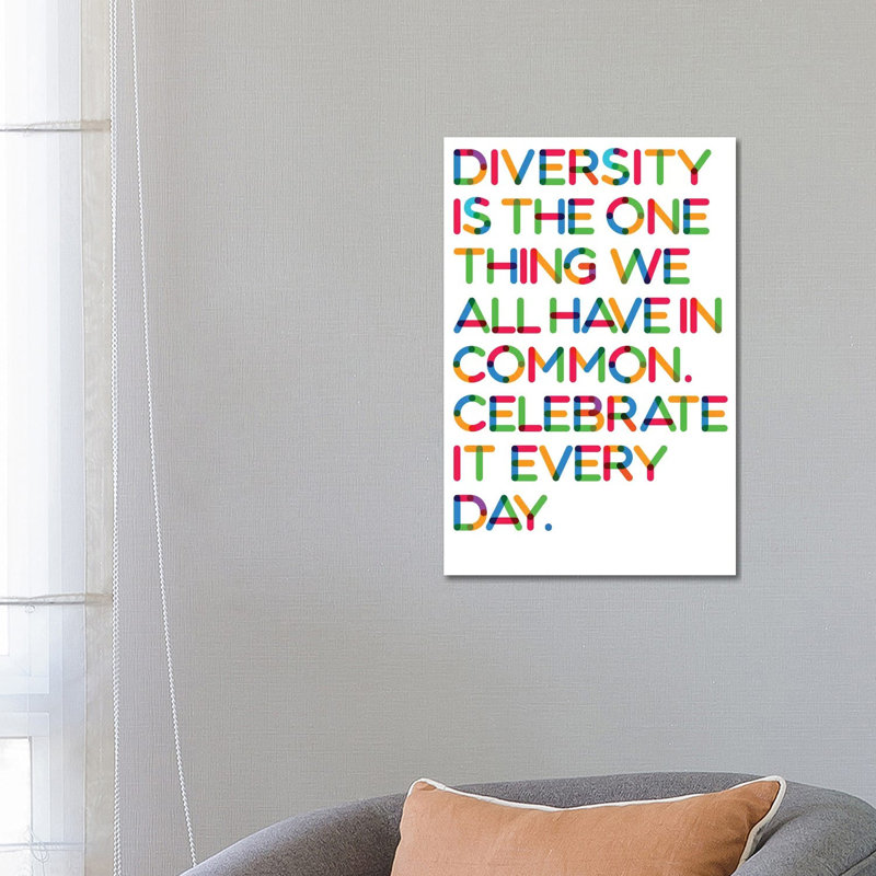 Diversity - Wrapped Canvas Print, 66.04 cm H x 45.72 cm W x 3.175 cm D