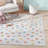 Apollo Well Woven Kids Rugs Multi Dot Modern Multi Color Area Rug-69876024