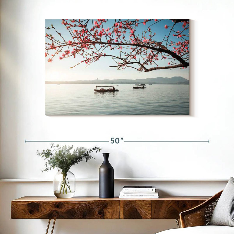 Alvord West Lake au printemps