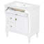 30" freestanding bathroom vanity with ceramic sink-1927720492