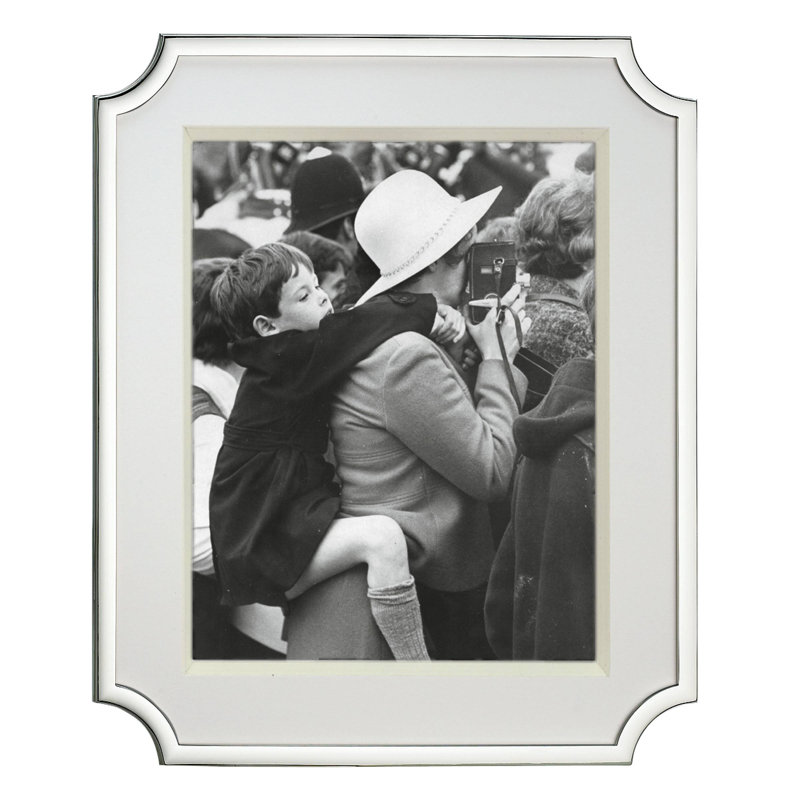 Sullivan Street Metal Picture Frame, 3'' x 3'', Silver