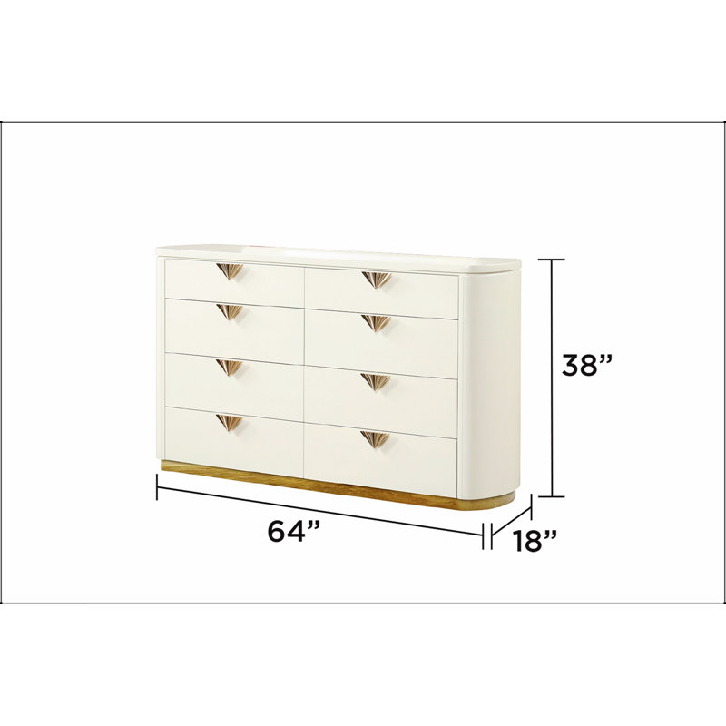Commode 8 tiroirs La Pierre