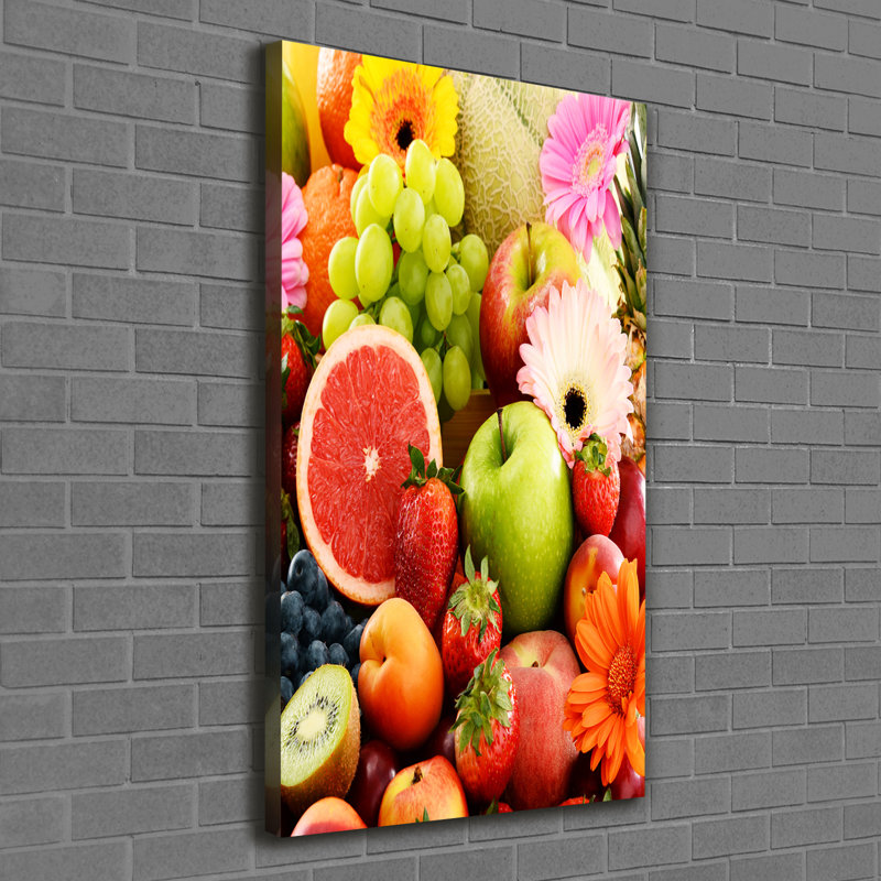 Hawaiian Flowers - Wrapped Canvas Print