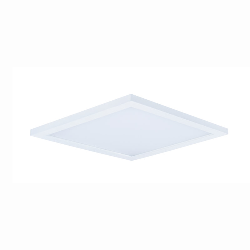 Plafonnier encastré Wafer, Blanc