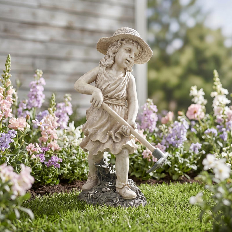 Young Gardeners Rebecca Statue