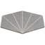 Carreau de porcelaine 13 po x 14,5 po Arbor Hex B poutres (10,51 pieds carrés / caisse)-53910333