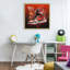 Shades Of Red Sneaker Floating Frame, design by Creative Studio-1252426264-1252426266