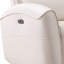 Causeuse inclinable électrique en microfibre de 56,6 po de largeur avec ports USB Type C et coussins lombaires-131085405