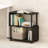 Ebern Designs Daum 5-Tier S-Shaped Bookcase, Bookshelf, Espresso-1672170161