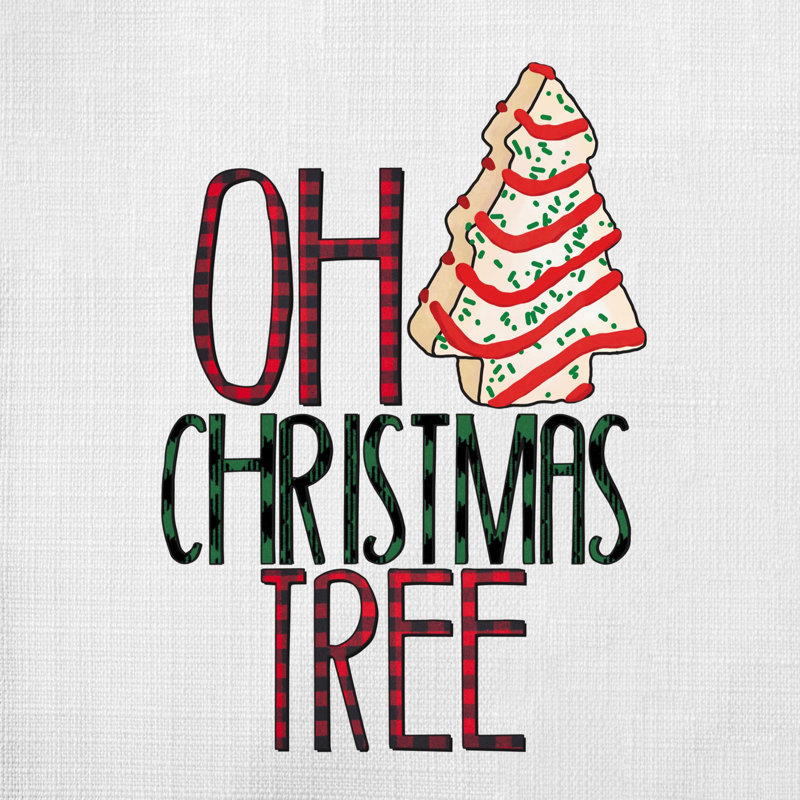 Christmas-07 Polyester/Polyester Blend Reversible Throw Pillow, 20" x 20"