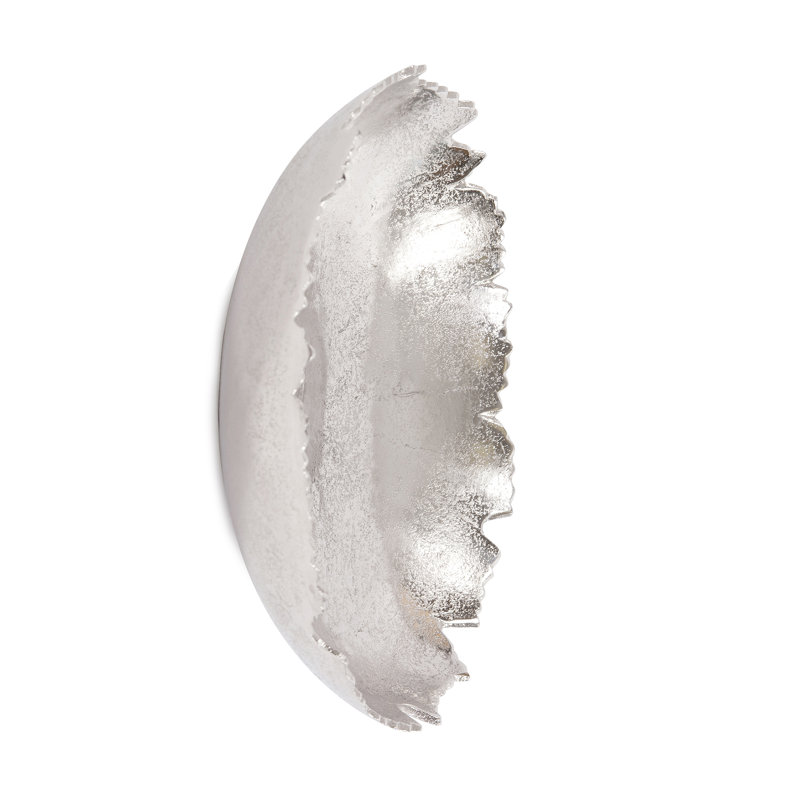 Glam Abstract Wall Decor on Metal, Gold, 3" H x 12" W x 12" D