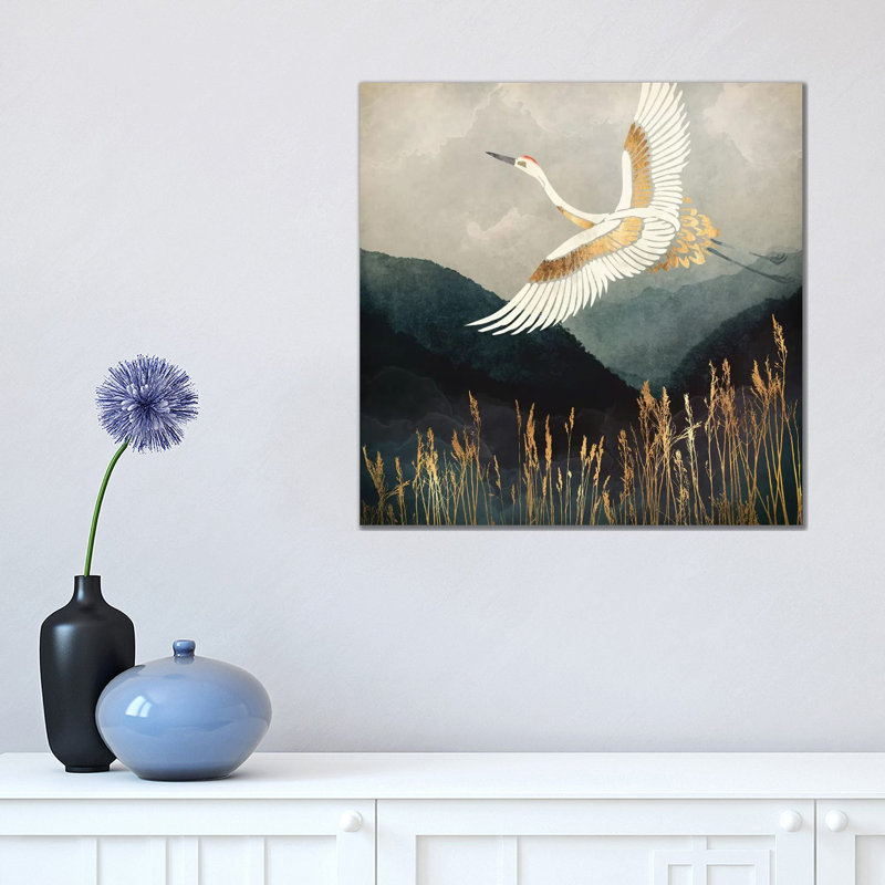 Elegant Flight by SpaceFrog Designs - Wrapped Canvas Print, 45.72 cm H x 45.72 cm W x 3.175 cm D