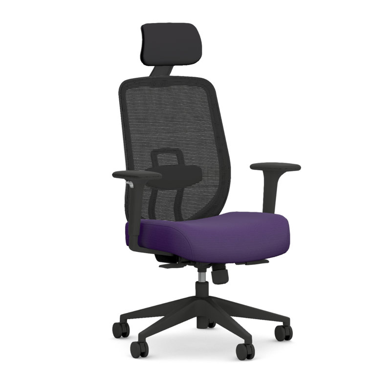 HON Altern Mesh Mid Back Task Chair, Black Frame, Black, Black, Black