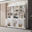 Bibliothèque H 78,7 po x l 71 po avec 3 tablettes et 4 tablettes-1556858358