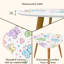 Ensemble de 2 tables basses gigognes Triangle