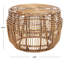 Manda 23.6" Wide Round Standard Ottoman