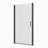 Adjustment,Universal Pivot Shower Door, Open Outside, With 1/4" Tempered Glass-115606757